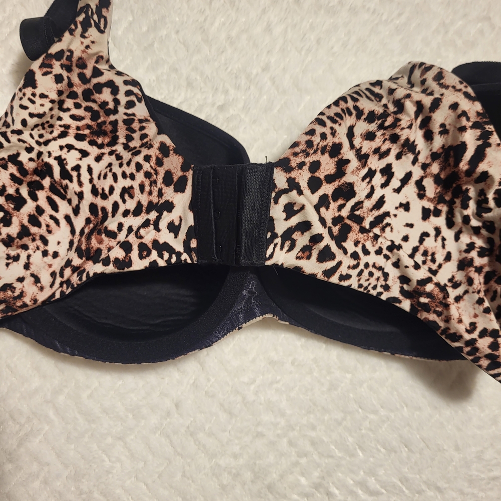 Chic Torrid Full Coverage Leopard Print Bra With … - image 5